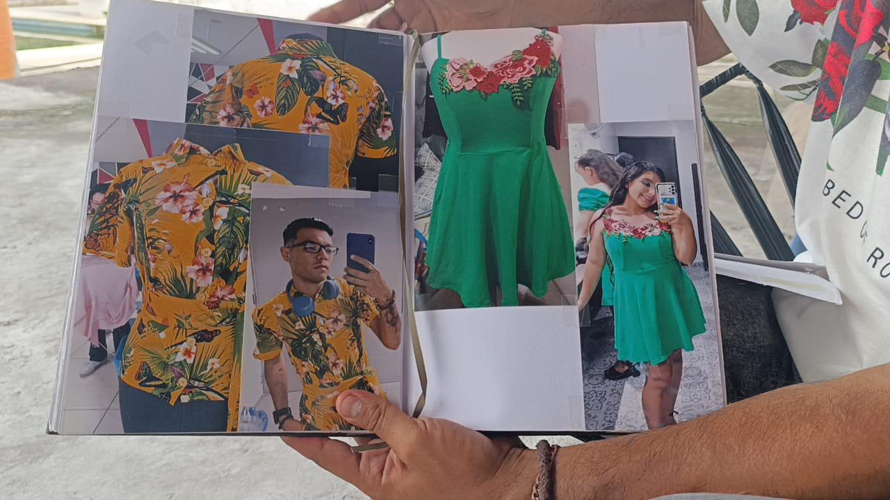 $!Gilberto Rafael, un diseñador de moda que crece inspirado en el arte del mar y en Escuinapa