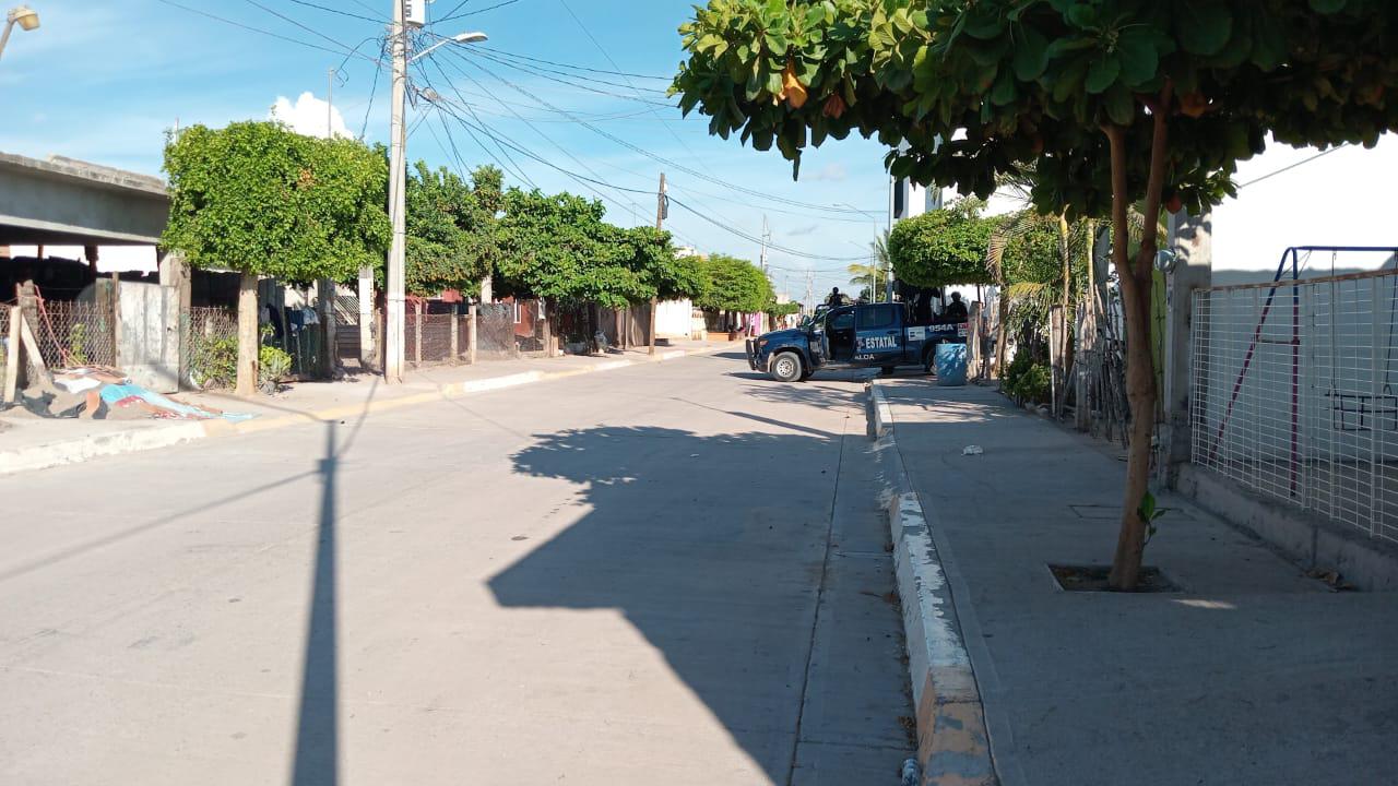 $!Resguardan inmueble en El Tamarindo tras despliegue de seguridad