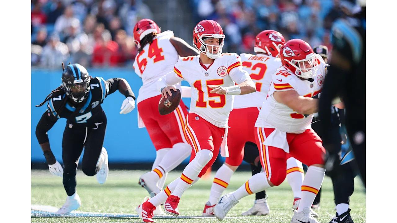 $!¡Victoria agónica! Los Kansas City Chiefs derrotan a los Carolina Panthers con gol de campo en los últimos segundos