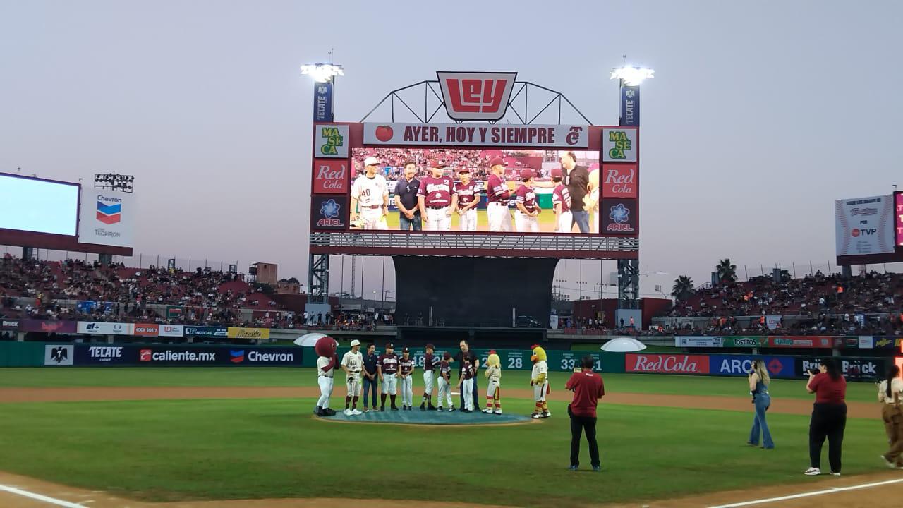 $!Con estadio lleno, Culiacán inaugura la edición 80 de la Liga Mexicana del Pacífico