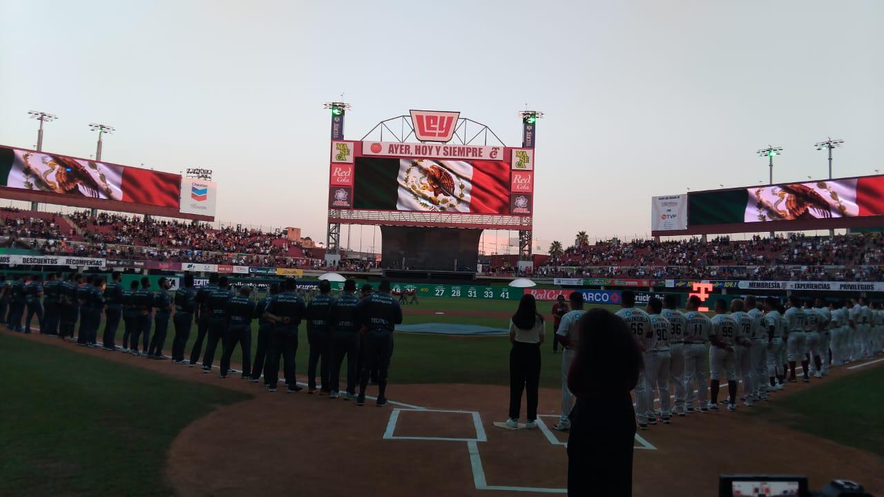 $!Con estadio lleno, Culiacán inaugura la edición 80 de la Liga Mexicana del Pacífico