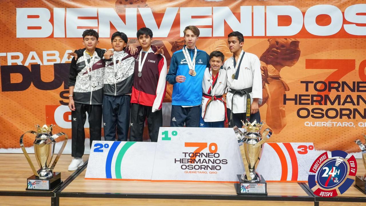 $!Suben mazatlecos al podio en el Séptimo Torneo Hermanos Osornio