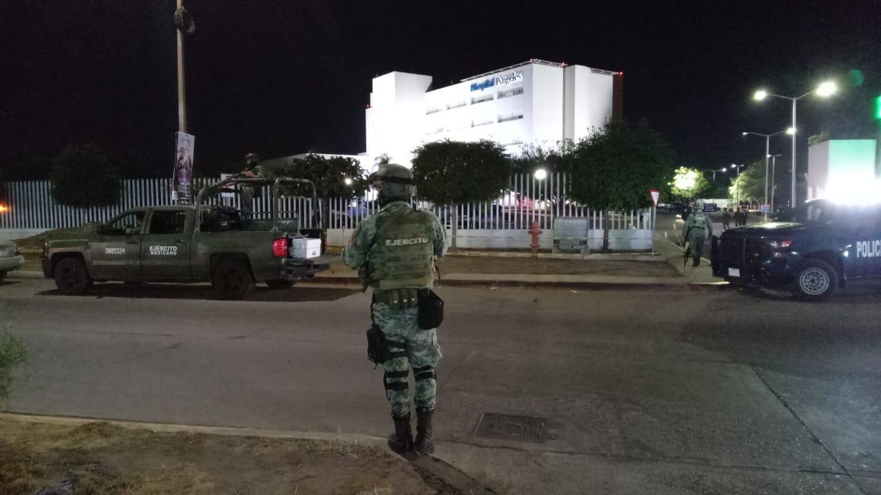 $!Reportan atentado a balazos dentro de hospital privado en Culiacán