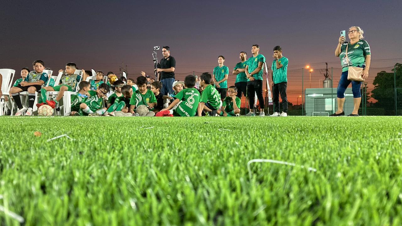 $!Rehabilitan espacio deportivo La Foresta; piden apoyo de seguridad