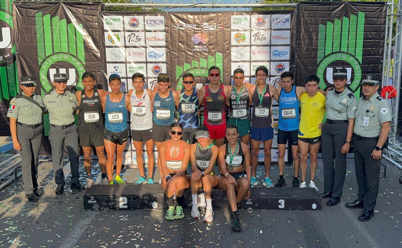 $!Conquistan Aragetze Nava y Diego García la 5KM Premier Mazatlán