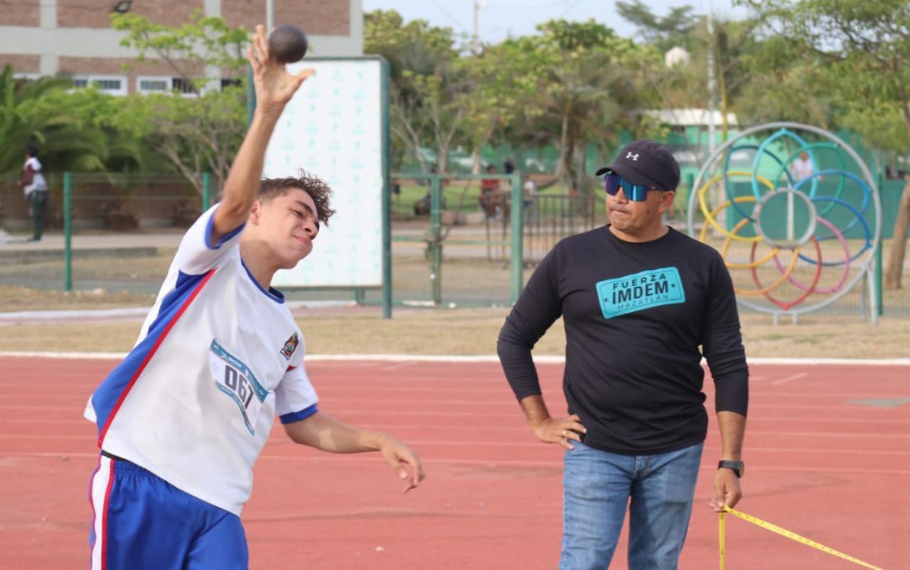 $!Atletismo abre actividad en Olimpiada Deportiva Estudiantil