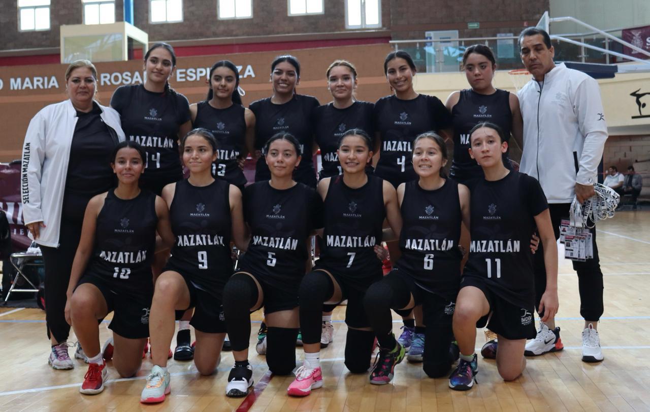 $!Logran mazatlecos victorias de alarido en estatal de baloncesto de los Nacionales Conade