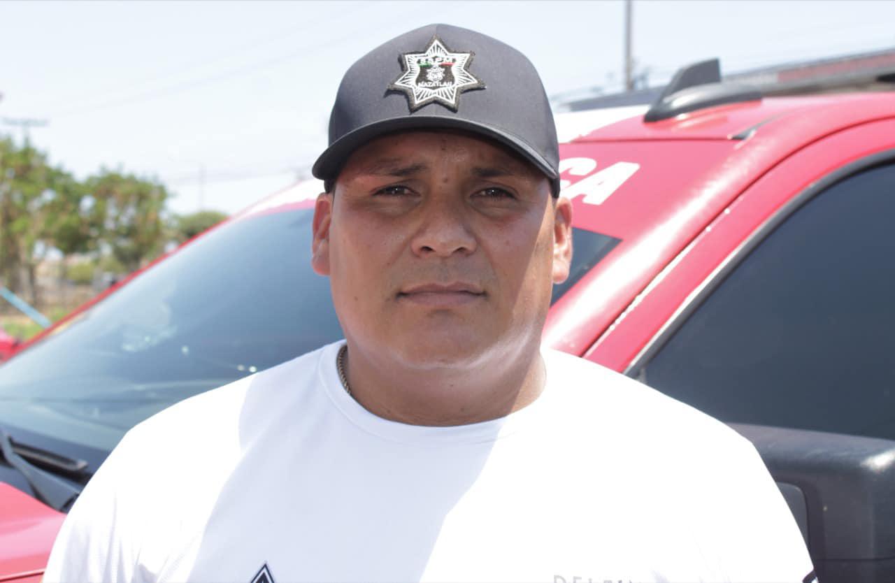 $!Gustavo Espinoza Bastidas, Comandante del Escuadrón de Salvamento Acuático de la Policía Municipal.