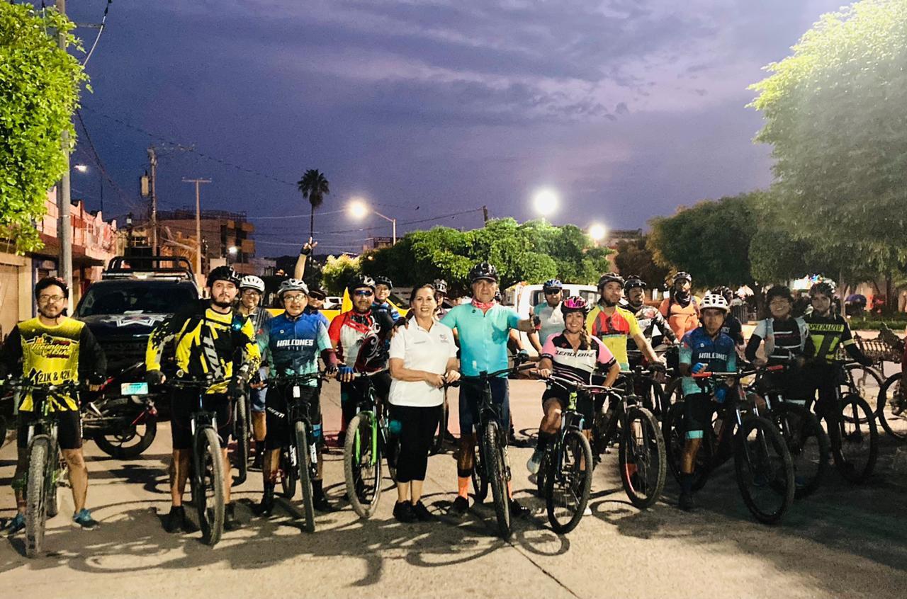 $!Cumplen el reto de la Rodada Ciclista a El Camarón