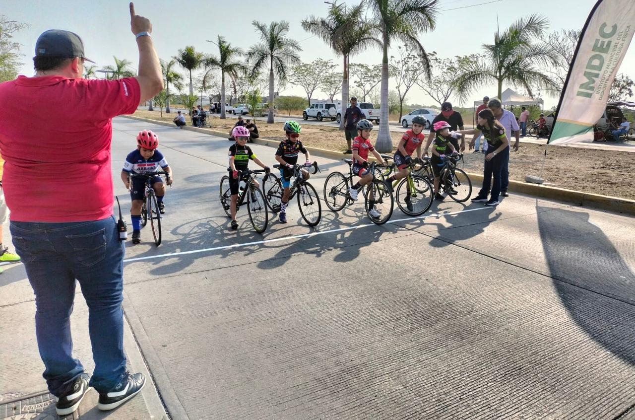 $!Se realiza con éxito Campeonato Estatal de Ciclismo Infantil, en Culiacán