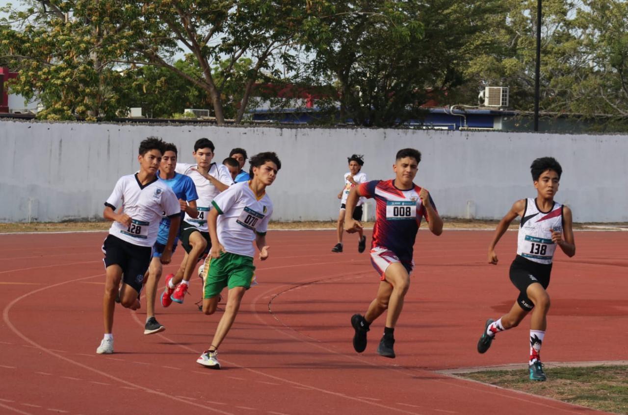 $!Atletismo abre actividad en Olimpiada Deportiva Estudiantil