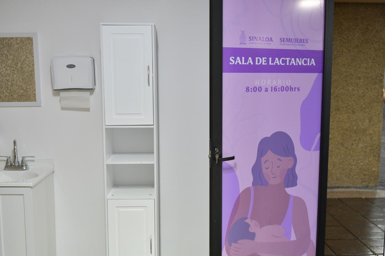 $!Inauguran sala de lactancia en Palacio de Gobierno de Sinaloa