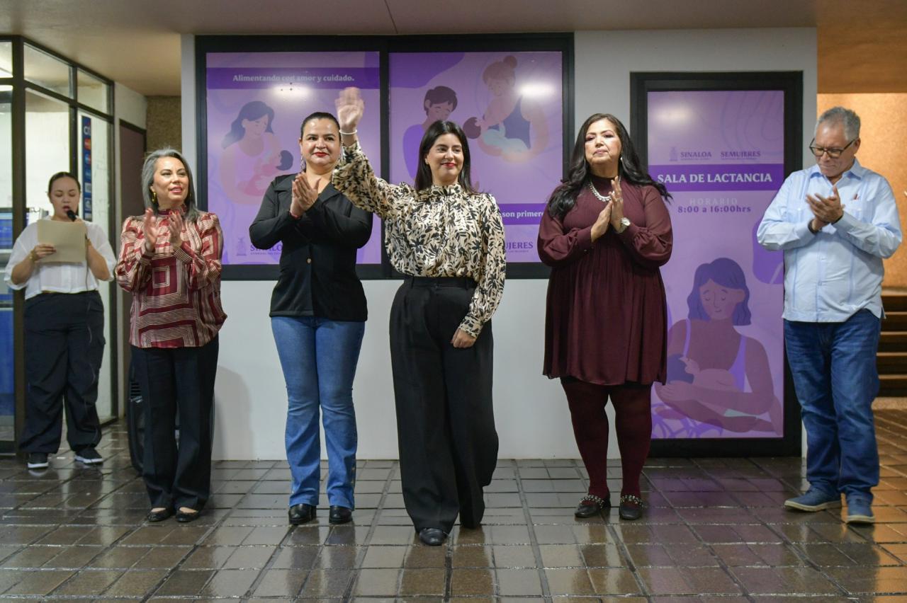 $!Inauguran sala de lactancia en Palacio de Gobierno de Sinaloa