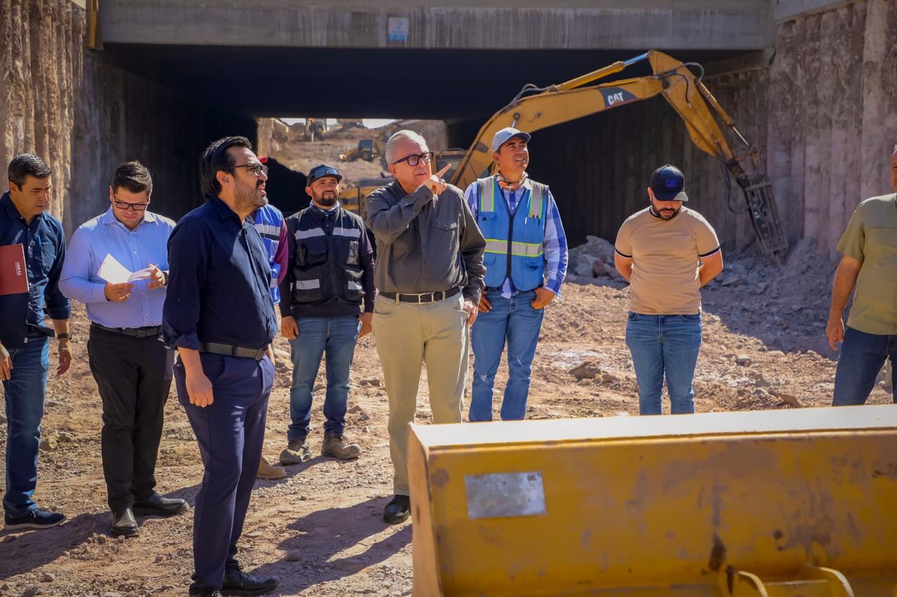 $!Supervisa Rocha Moya obras viales en Culiacán