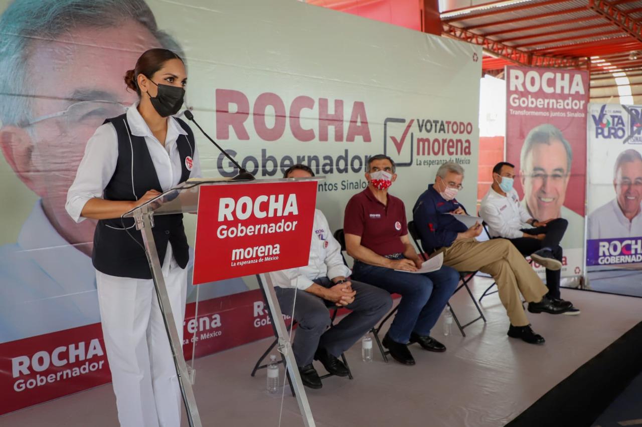 $!Promete Rocha Moya justicia laboral al personal de salud en Sinaloa