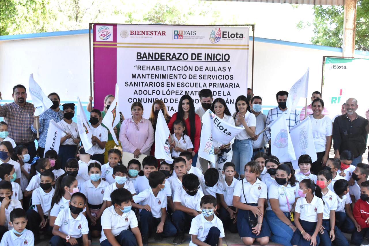 $!Inician rehabilitación de aulas en primaria de Ejido Culiacán, en Elota