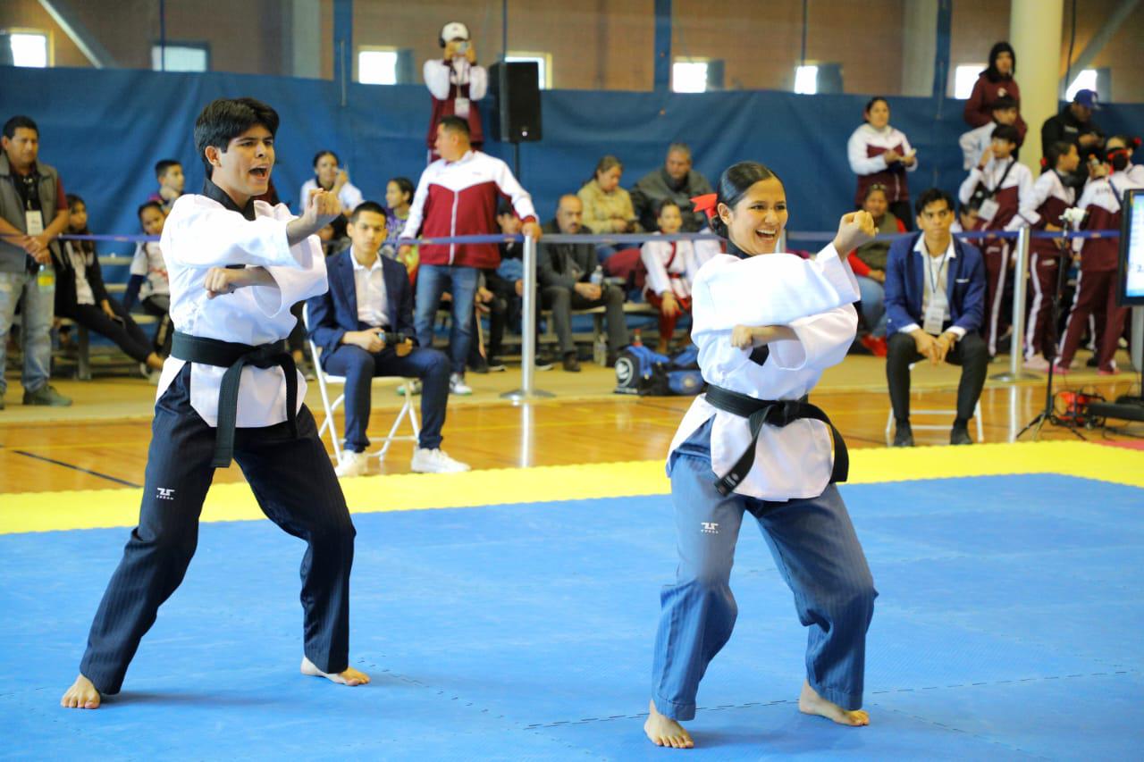 $!Sinaloa logra 15 clasificados en el primer día de actividad del Regional de Taekwondo