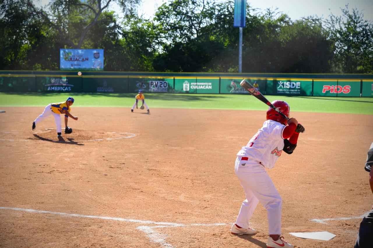 $!México inicia con triunfo en el Panamericano de Beisbol U-10 en Culiacán