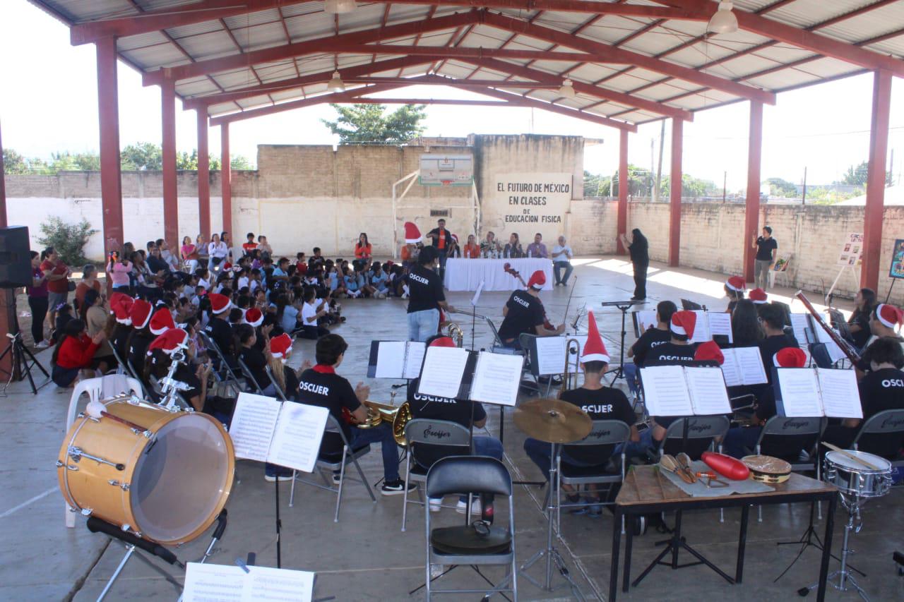 $!Casa de la Cultura en Rosario arranca Jornada Cultural en la primaria Niños Héroes