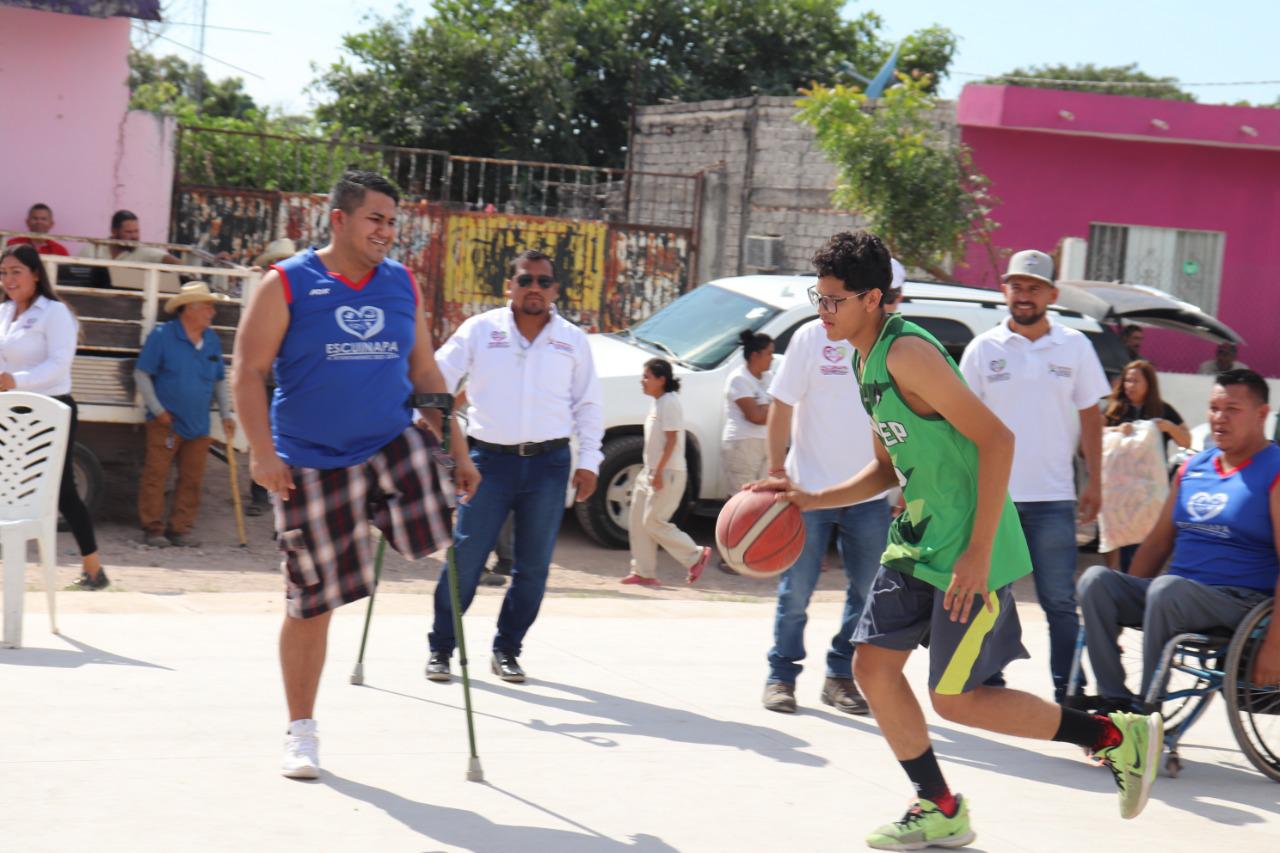 $!Inauguran cancha de usos múltiples en comunidad de Copales