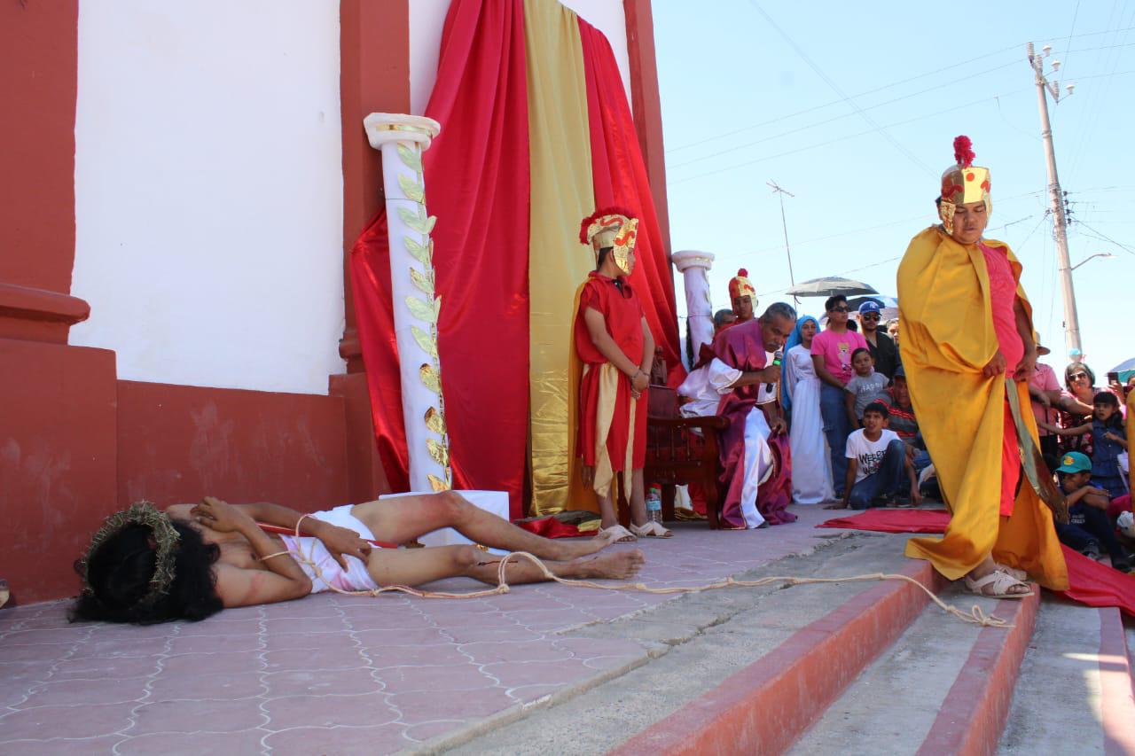 $!Se cumplen 322 años del tradicional Viacrucis de la comunidad indígena de Matatán