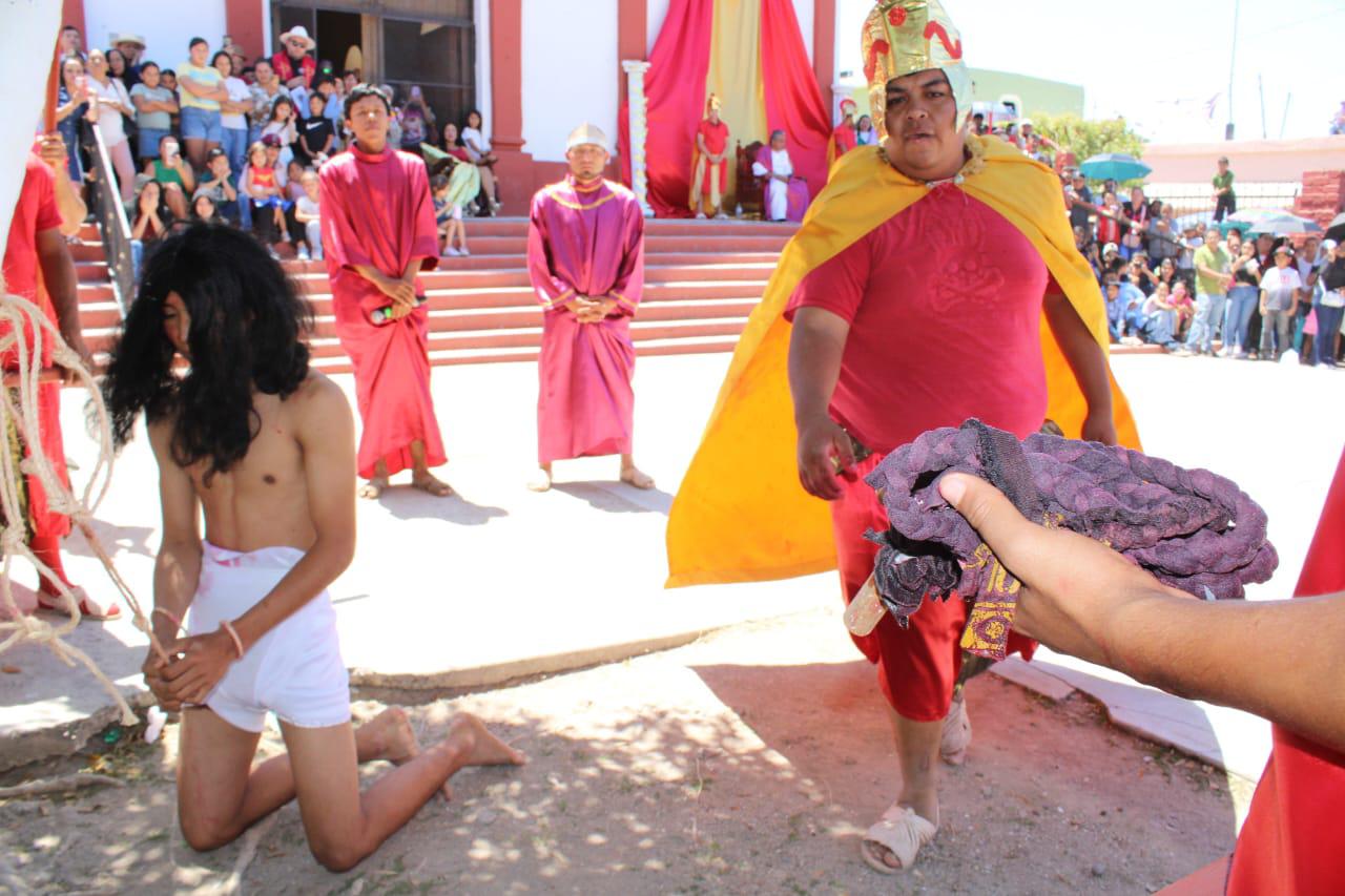 $!Se cumplen 322 años del tradicional Viacrucis de la comunidad indígena de Matatán