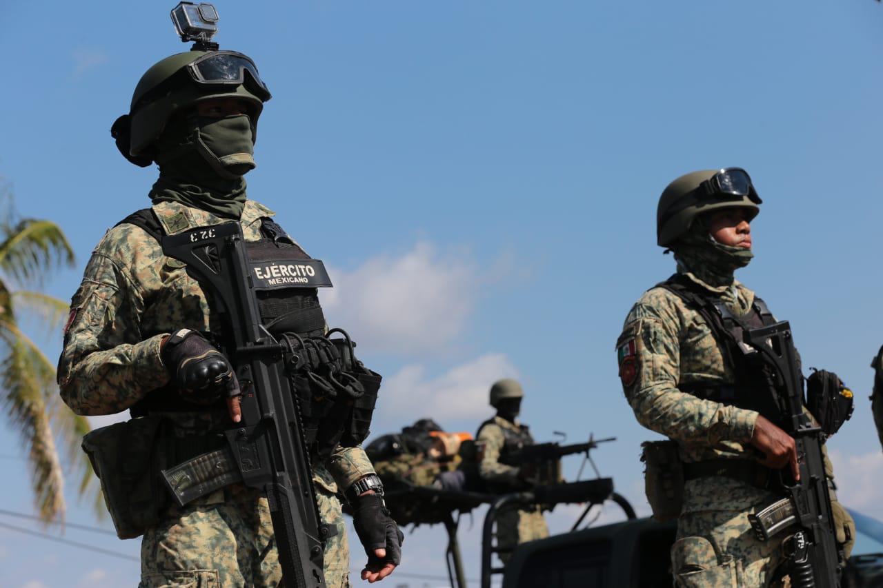 $!Llegan 250 elementos militares a Sinaloa, este domingo