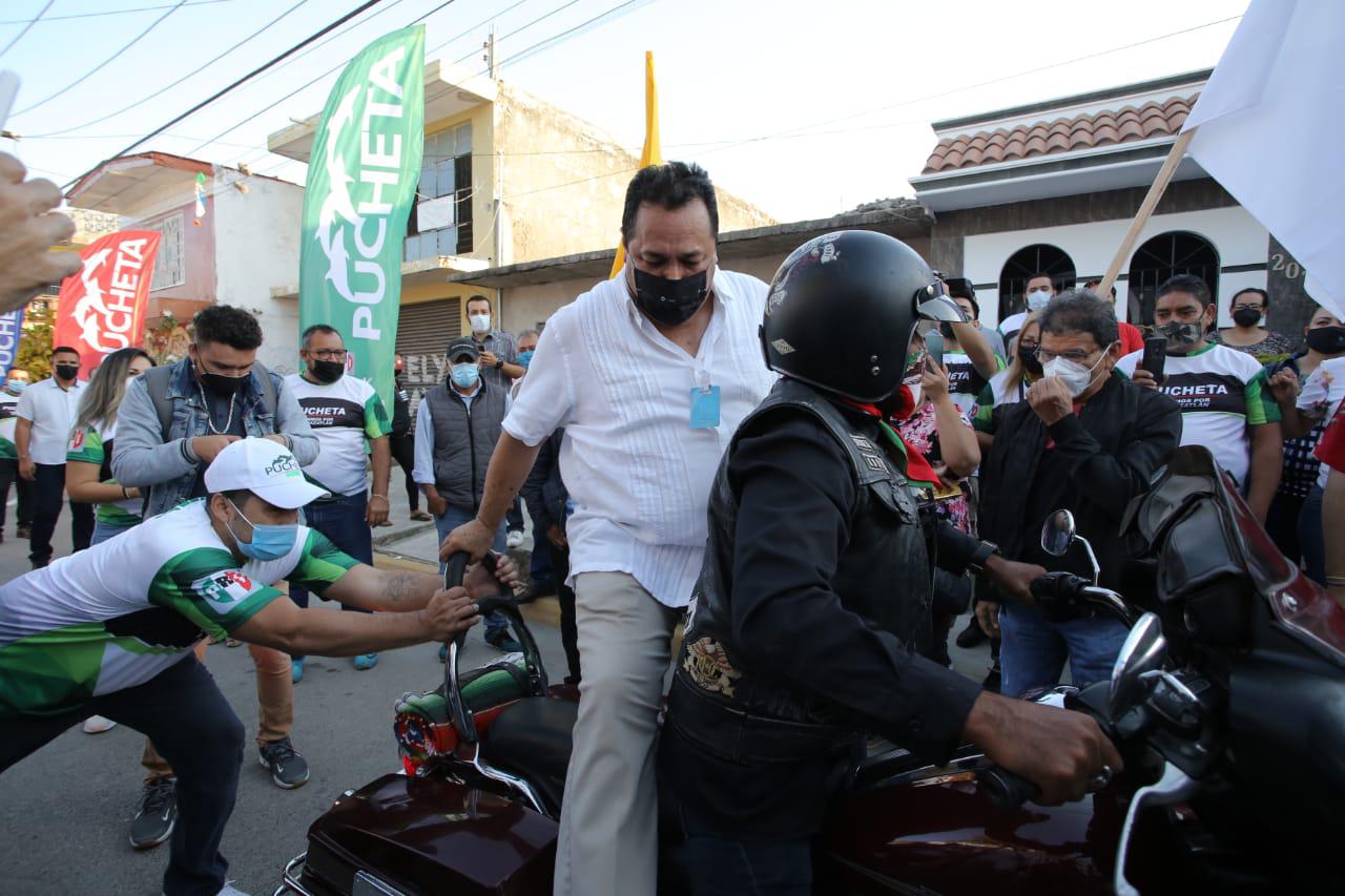 $!‘Vamos a volver a ganar’, asegura Fernando Pucheta al iniciar campaña por la Alcaldía de Mazatlán