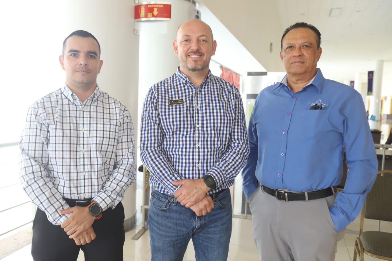 $!Pedro Arreola Osuna, César Fernández Osuna y Alejandro Ruiz Huerta.