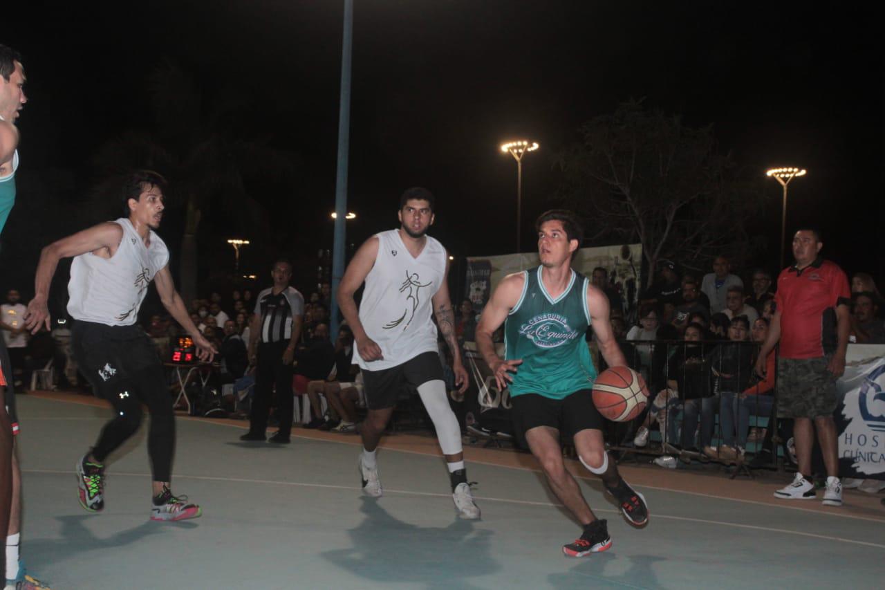 $!Anuncian Liga de Baloncesto en cancha La Marina