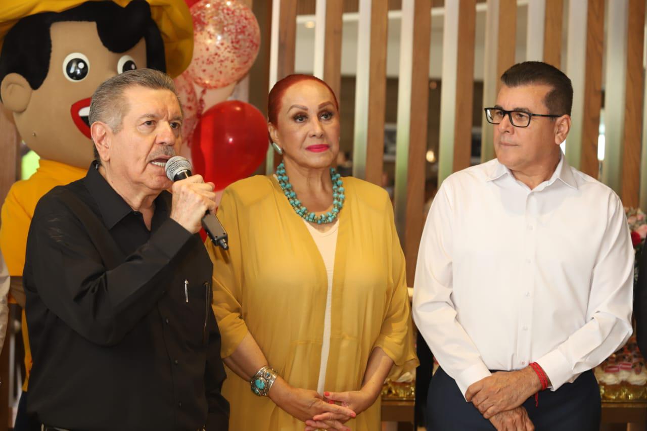 $!Don Ignacio Osuna Moreno también agradeció a los presentes su asistencia.