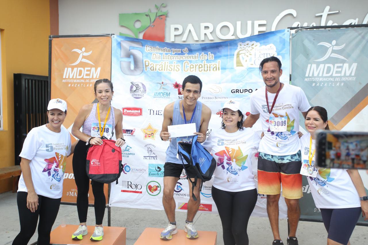 $!Jesús Labrador gana los 5K de la Quinta Caminata por el Día Internacional de la Parálisis Cerebral