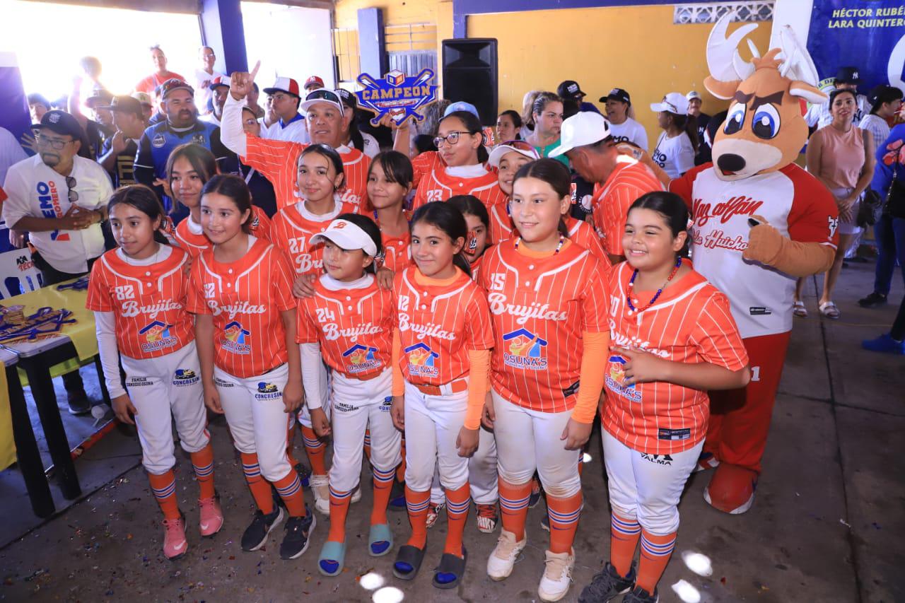 $!Premian a lo mejor del beisbol Infantil y Juvenil del Muralla