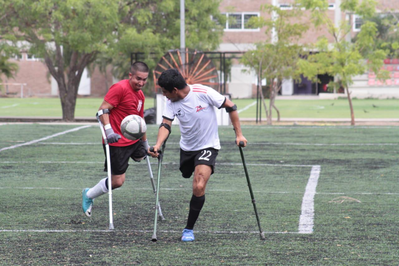 $!Zorros de Sinaloa inicia con victoria aventura en Nacional de Futbol Amputados