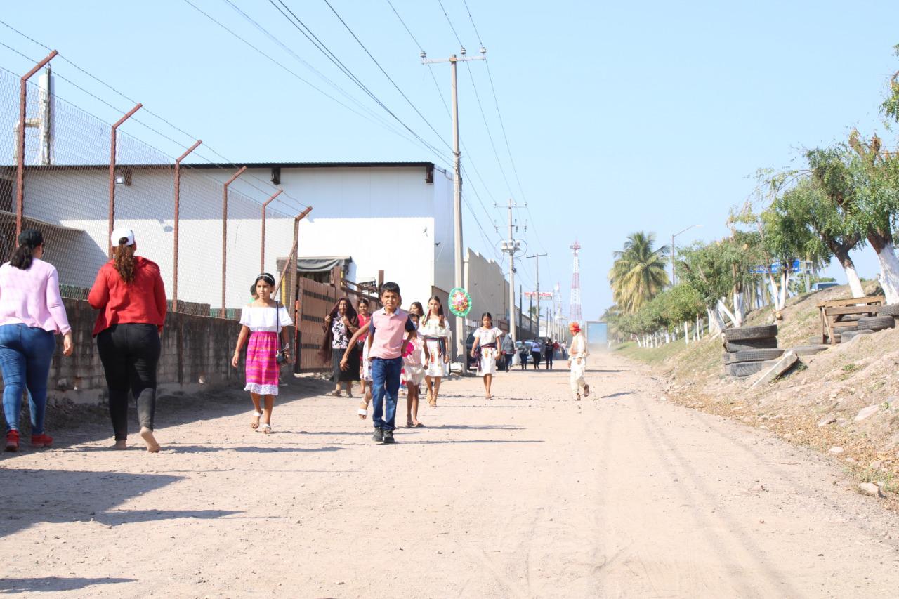 $!Celebran a la Guadalupana en Escuinapa