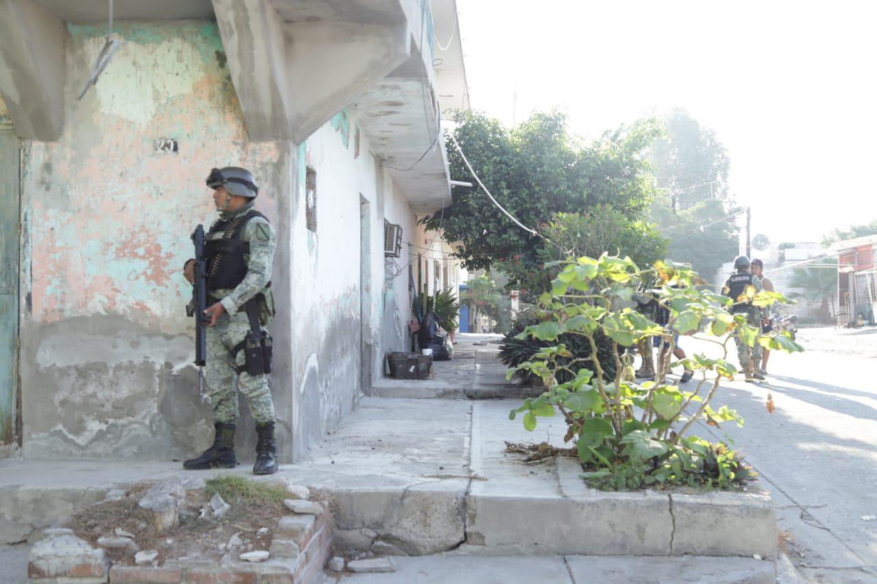 $!Disparan contra fachada de casa en la colonia Juárez de Mazatlán