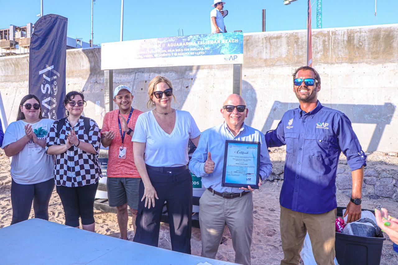 $!Recibe Vicasa Desarrollos el distintivo Azul Océano