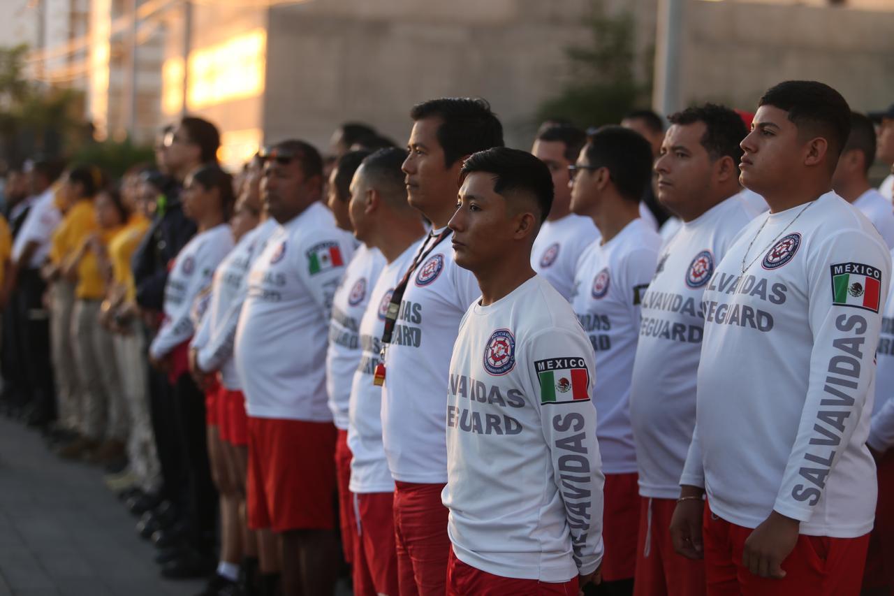 $!Ponen en marcha en Mazatlán el Operativo de Seguridad Guadalupe-Reyes