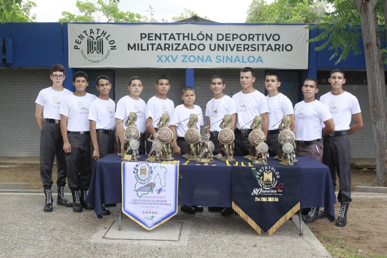 $!Destaca Pentathlón 25 Zona Sinaloa en el Nacional de Toluca