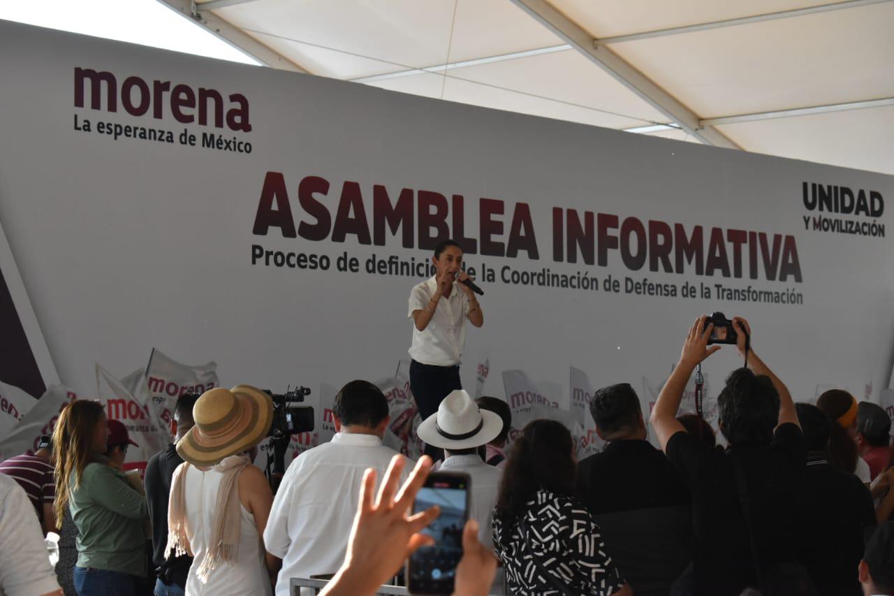 $!Claudia Sheinbaum encabeza mitin en Culiacán con más de 10 mil personas