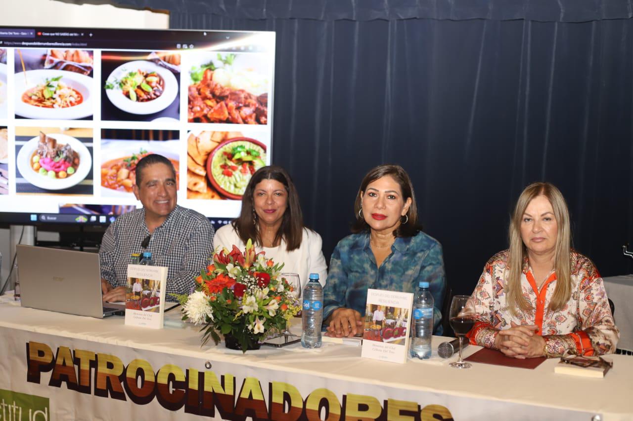 $!Presentan libro ‘Después del derrumbe, resiliencia. Memorias del Chef Gilberto del Toro’