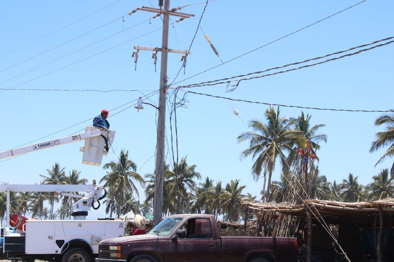 $!Avanzan trabajos en las Fiestas del Mar de Las Cabras en Escuinapa