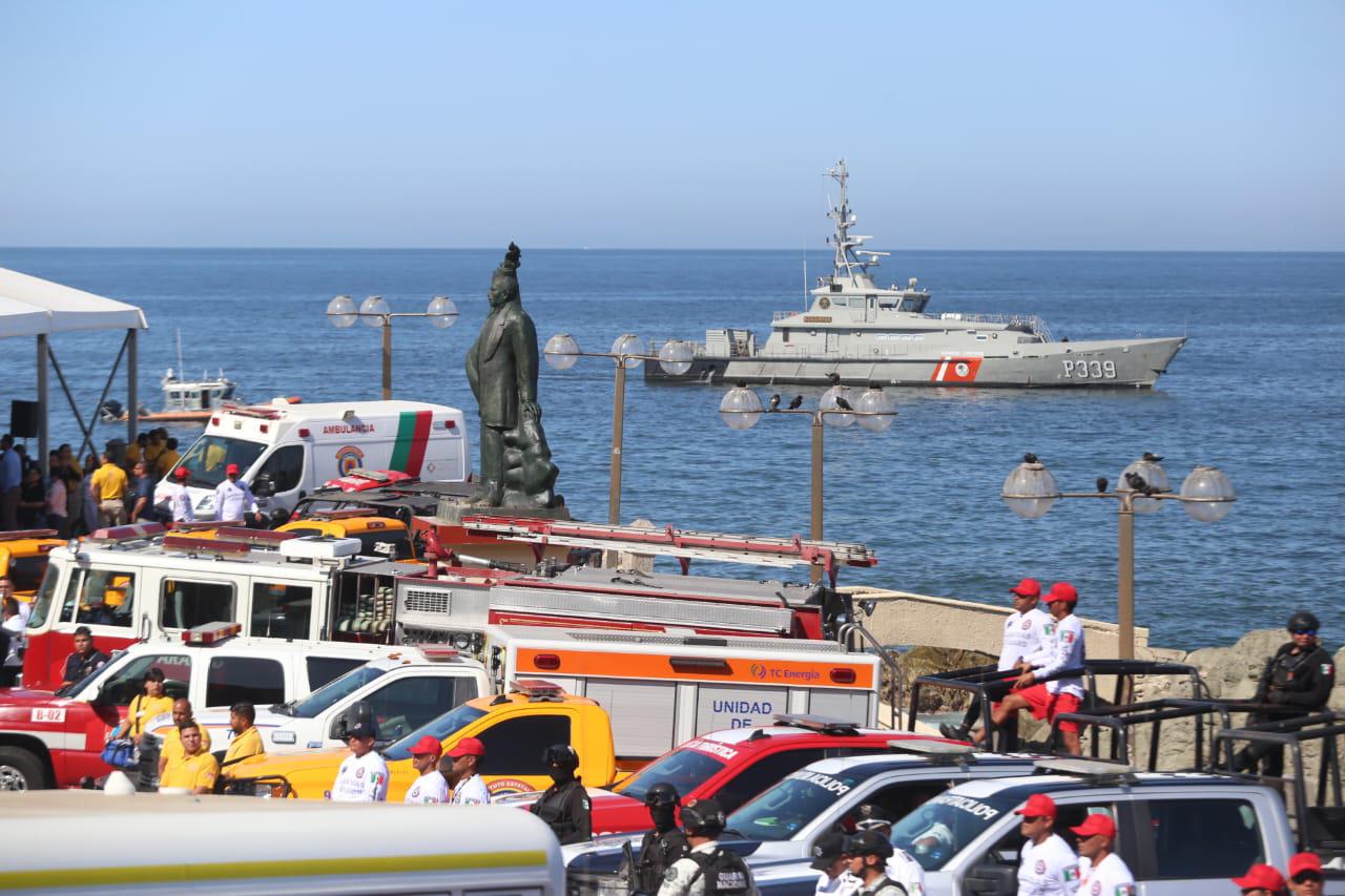 $!Brindará Marina seguridad por mar y tierra en Mazatlán