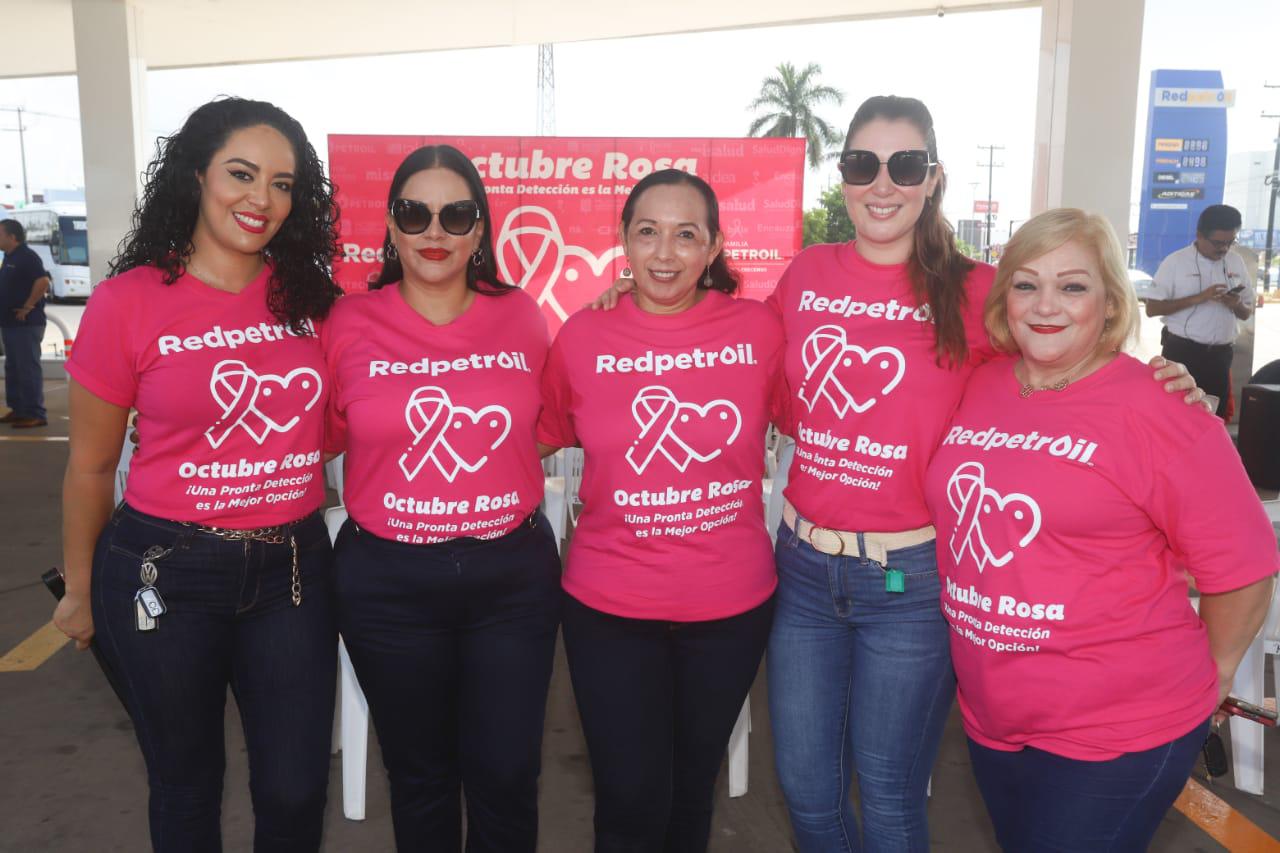 $!Perla González, Claudia Fernández, Liliana Ruiz, Adriana Garduño y Brenda Borboa.