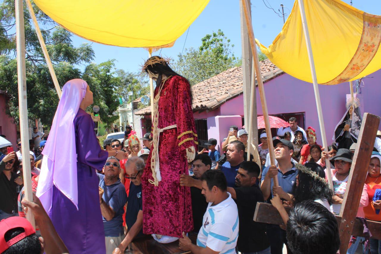 $!Se cumplen 322 años del tradicional Viacrucis de la comunidad indígena de Matatán