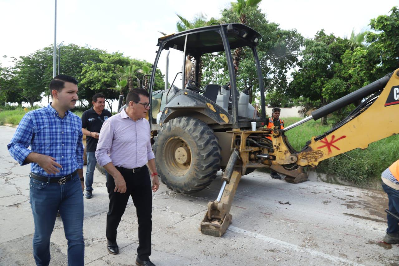 $!Invierten $9 millones en rehabilitación del Colector Cerritos en Mazatlán