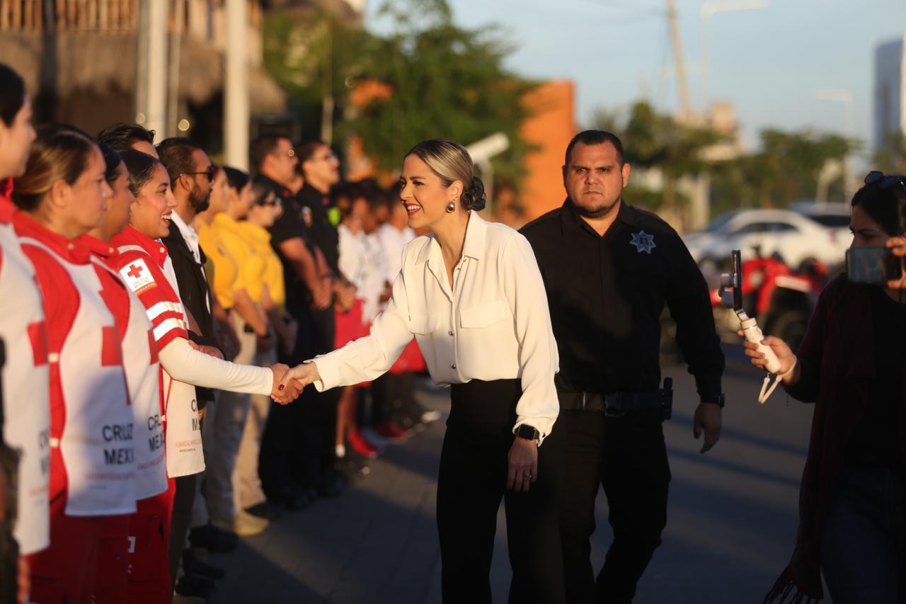 $!Ponen en marcha en Mazatlán el Operativo de Seguridad Guadalupe-Reyes