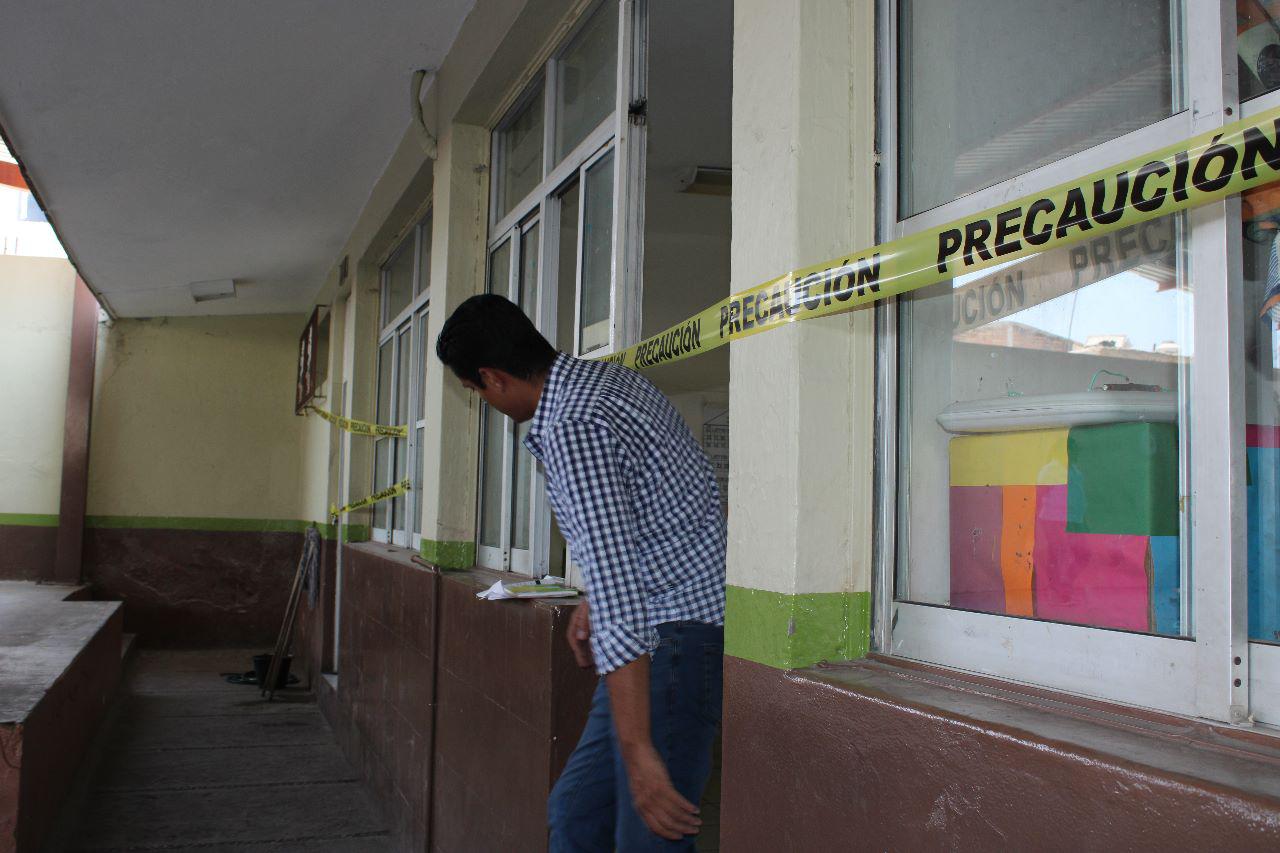 $!Inspecciona Sepyc y Protección Civil escuelas de Escuinapa