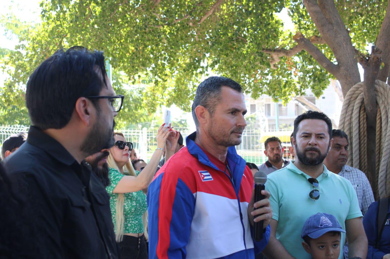 $!Gimnasio de boxeo queda inaugurado por Gámez Mendívil en Valle Alto