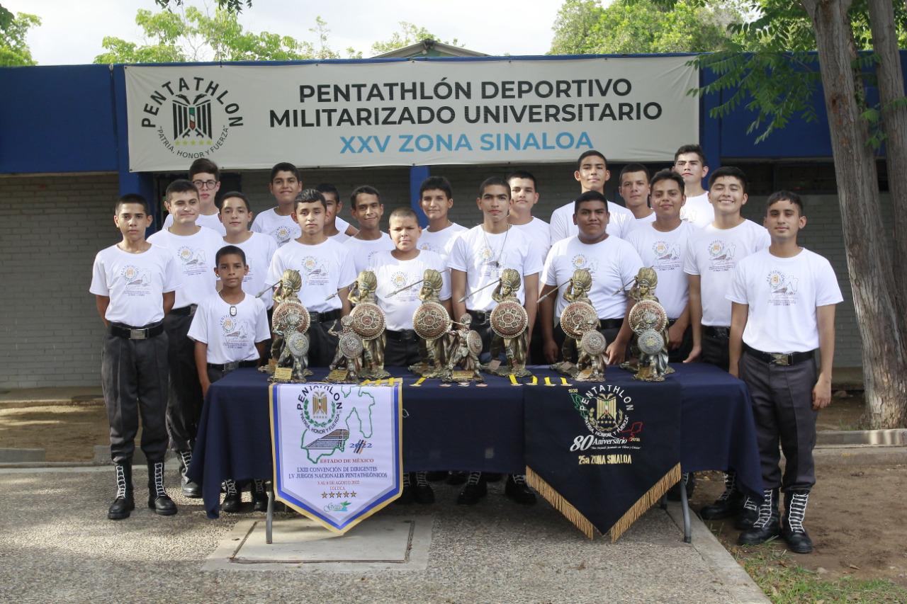 $!Destaca Pentathlón 25 Zona Sinaloa en el Nacional de Toluca